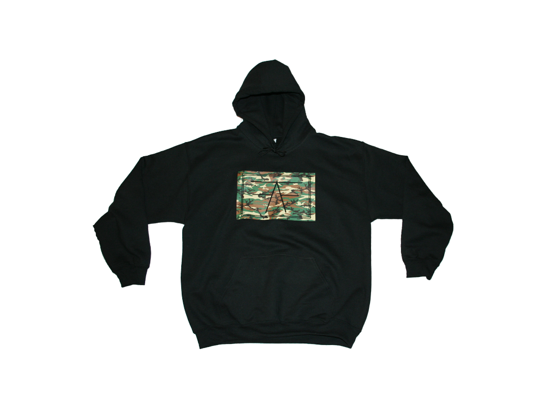 Black Camo Hoodie